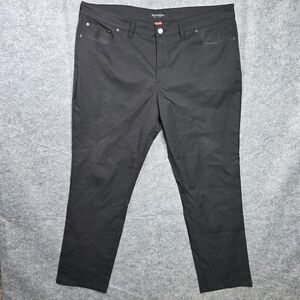 Bluffworks Pants Mens 40x30 Charcoal Ascender Slim‎ Fit 5-Pocket Performance